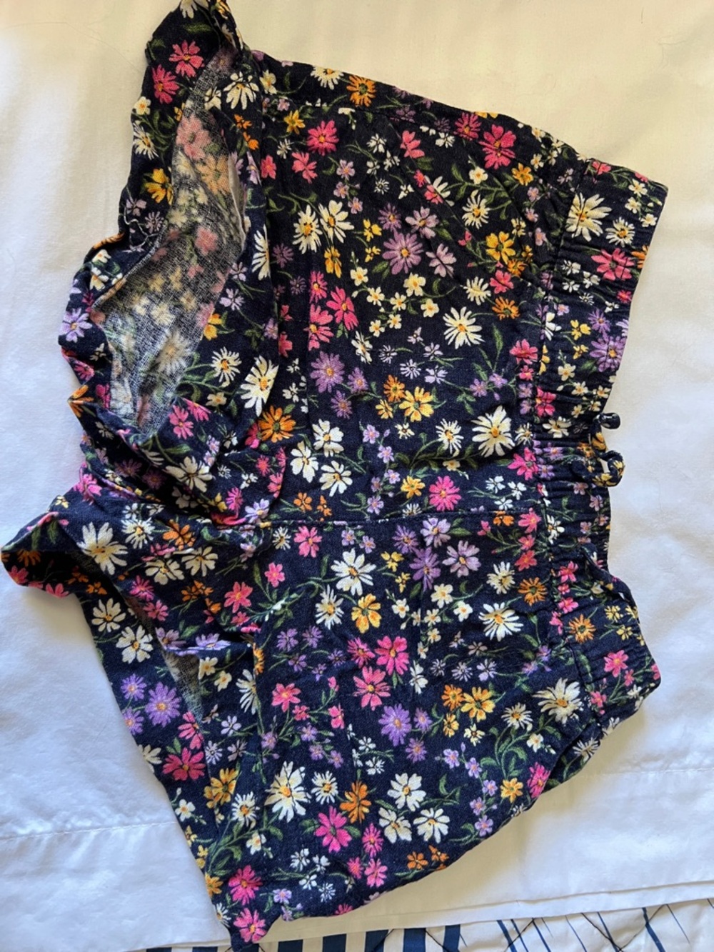 Old Navy Black Floral Girls' Shorts
